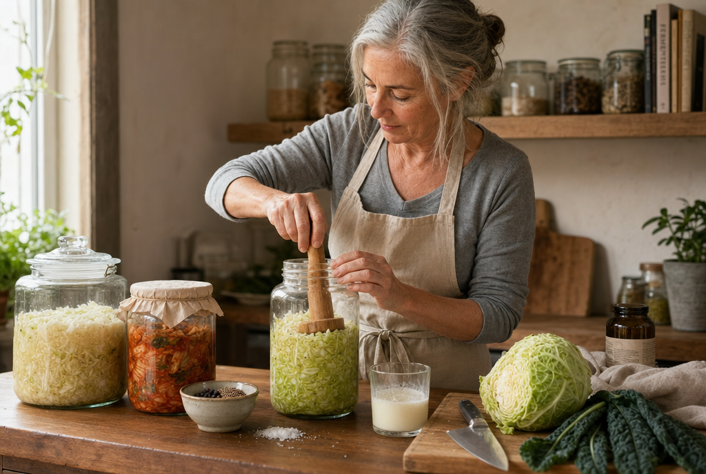 The Beginner's Guide to Gut Health for Longevity: Fermented Foods, Fibre, and Your Microbiome