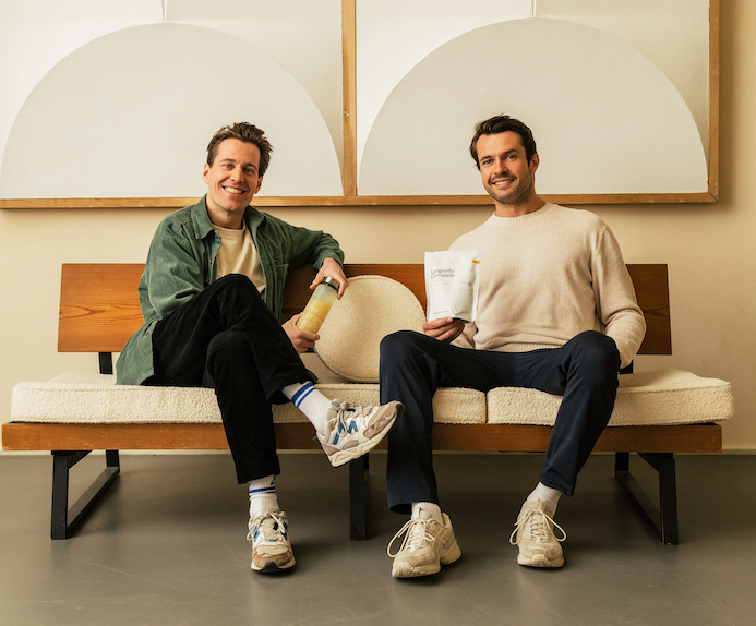 Bas and Tom, founders of The Longevity Store